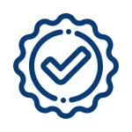 A checkmark icon
